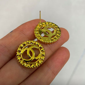 The Gilded Round Studs