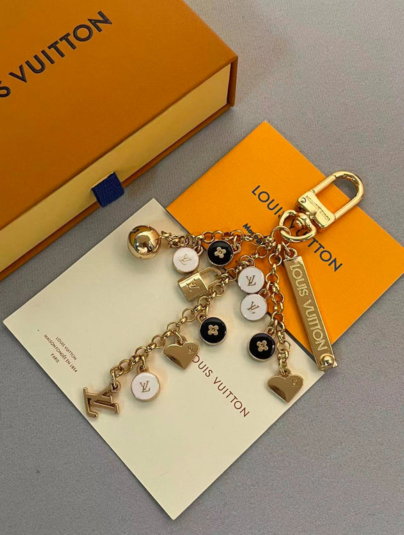 Luxe Emblem Key Ring