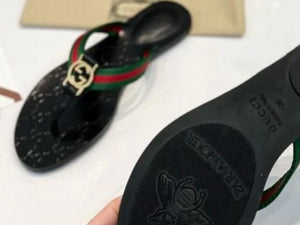 Black G Slipper(MEN)(IN STOCK)