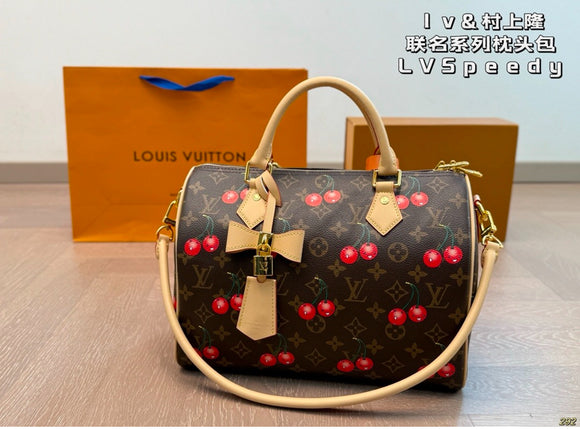 Cherry Speedy bag