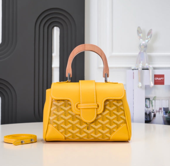 Monogram Mini Yellow bag