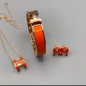 Orange Heather Set