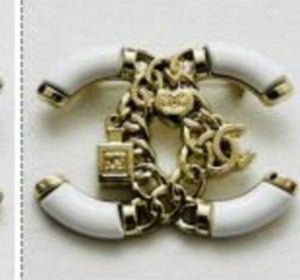 White Sailor Brooch