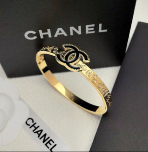 Black CC Bangle