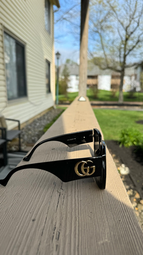 New G's Black Sunglasses