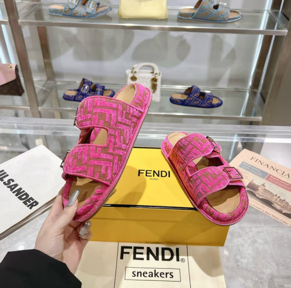 Hot Pink Slides