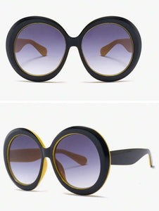 Yellow Round Sunglasses