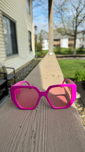 New G's Pink Sunglasses