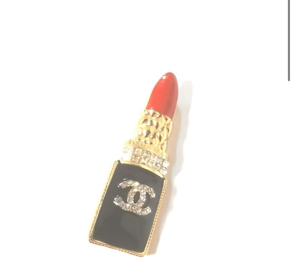 Lipstick Brooch