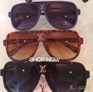 Brown LL sunglasses