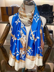 Blue Scarf