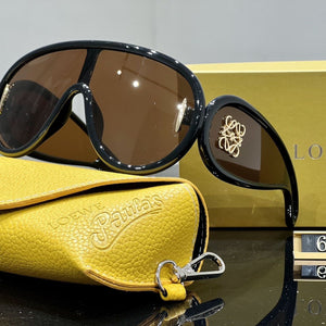 Black Love glasses (brown lens)