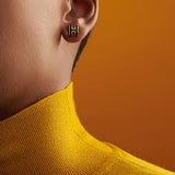 Black Heather Earrings